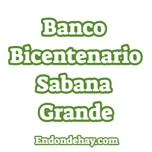Banco Bicentenario Sabana Grande