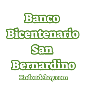 Banco Bicentenario San Bernardino