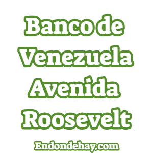 Banco de Venezuela Avenida Roosevelt