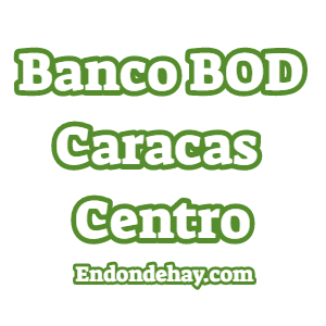 Banco BOD Caracas Centro