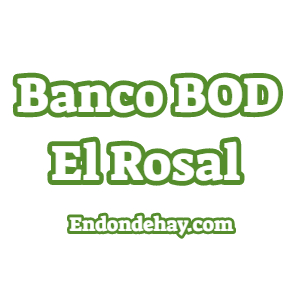 Banco BOD El Rosal