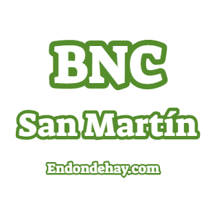 Banco Nacional de Crédito BNC San Martín
