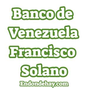 Banco de Venezuela Francisco Solano