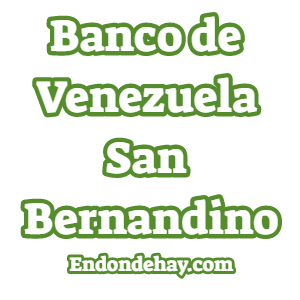 Banco de Venezuela San Bernandino