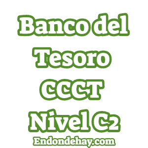Banco del Tesoro CCCT Nivel C2