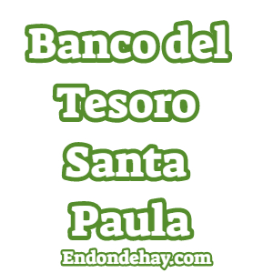 Banco del Tesoro Santa Paula