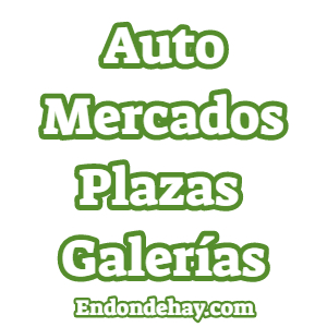 Automercados Plazas Galerías