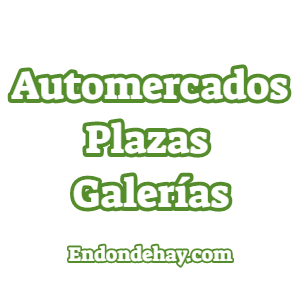 Automercados Plazas Galerías|Automercados Plazas Galerías