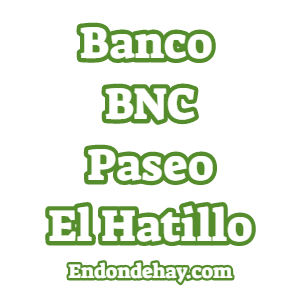Banco Nacional de Crédito BNC Paseo El Hatillo|BNC Paseo El Hatillo