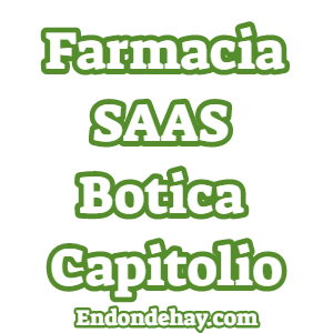 Farmacia SAAS Botica Capitolio en Valencia