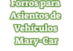 Forros para Asientos de Vehículos Mary-Car C.A
