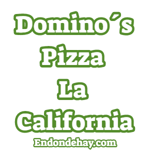 Dominos Pizza La California