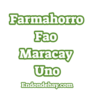 Farmahorro Fao Maracay Uno