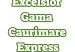 Excelsior Gama Caurimare Express
