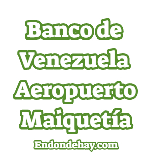 Banco de Venezuela Aeropuerto de Maiquetía
