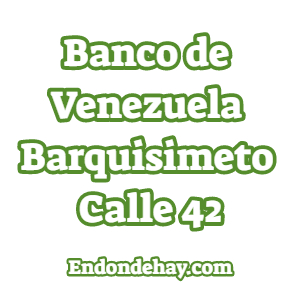 Banco de Venezuela Barquisimeto Calle 42