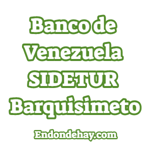 Banco de Venezuela SIDETUR Barquisimeto