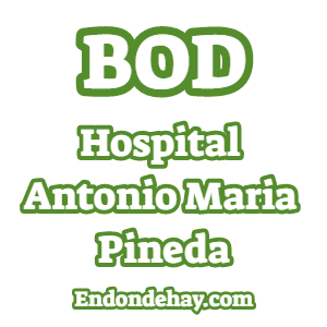 Banco BOD Hospital Antonio Maria Pineda