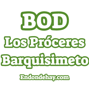 Banco BOD Los Próceres Barquisimeto