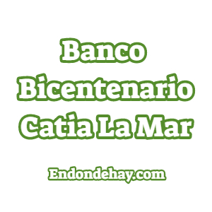 Banco Bicentenario Catia La Mar
