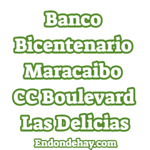 Banco Bicentenario Maracaibo Centro Comercial Boulevard Las Delicias