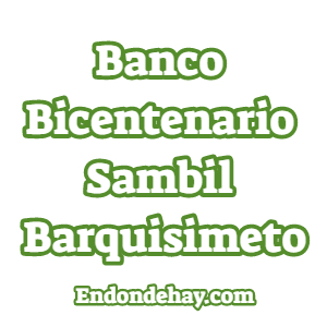 Banco Bicentenario Sambil Barquisimeto