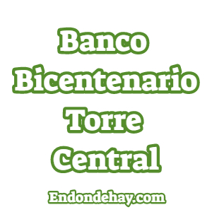 Banco Bicentenario Torre Central