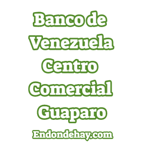 Banco de Venezuela Centro Comercial Guaparo