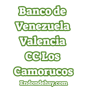 Banco de Venezuela Valencia Centro Comercial Los Camorucos
