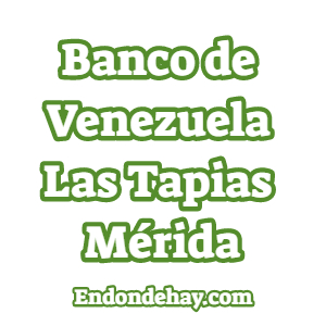 Banco de Venezuela Las Tapias Mérida