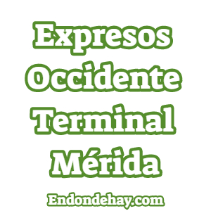 Expresos Occidente Terminal Mérida