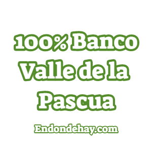 100 Banco Valle de la Pascua