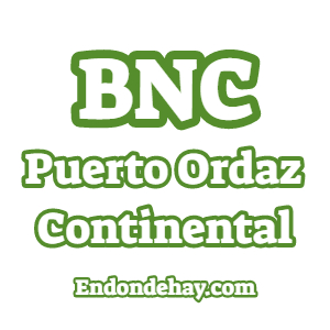 Banco Nacional de Crédito BNC Puerto Ordaz Continental