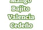 Mango Bajito Valencia Cedeño