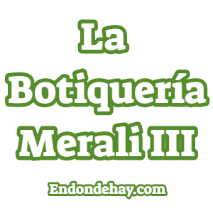 Botiquería Merali III