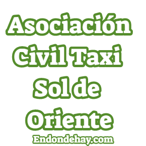 Asociación Civil Taxi Sol de Oriente