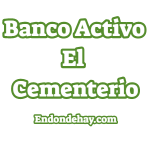 Banco Activo El Cementerio