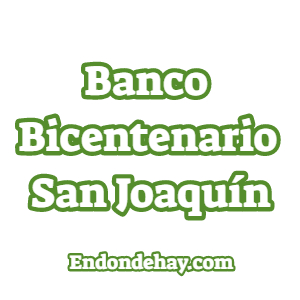 Banco Bicentenario San Joaquín