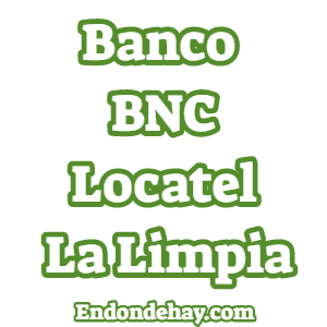 Banco Nacional de Crédito BNC Locatel La Limpia