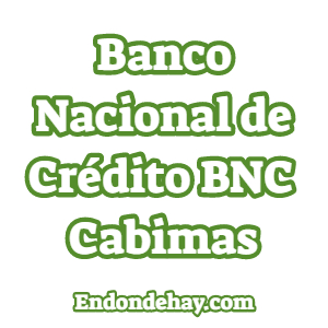 Banco Nacional de Crédito BNC Cabimas