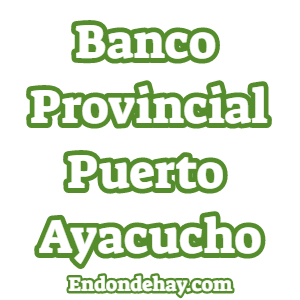 Banco Provincial Puerto Ayacucho BBVA Provincial