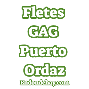 Fletes GAG Puerto Ordaz