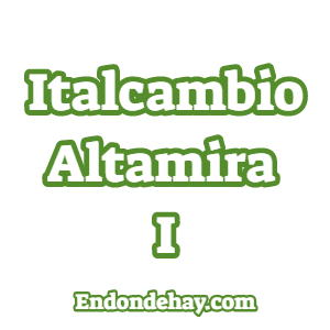 Italcambio Altamira I