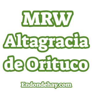 MRW Altagracia de Orituco