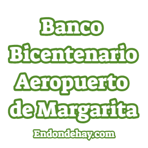 Banco Bicentenario Aeropuerto de Margarita