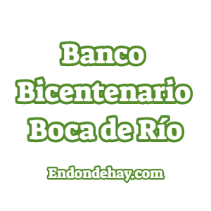 Banco Bicentenario Boca de Río