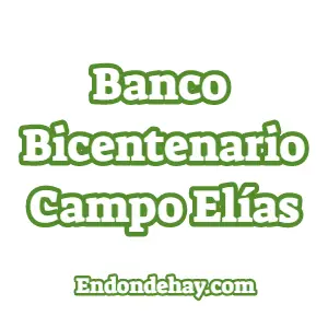 Banco Bicentenario Campo Elías