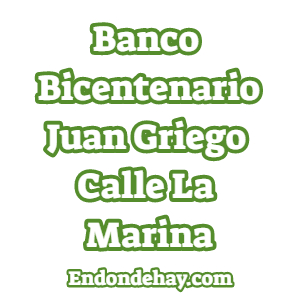 Banco Bicentenario Juan Griego Calle La Marina
