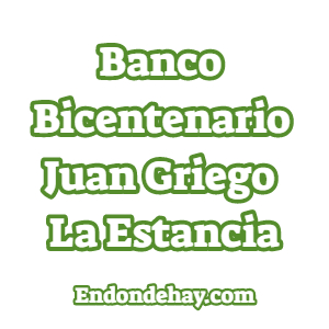 Banco Bicentenario Juan Griego La Estancia