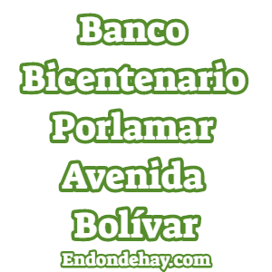 Banco Bicentenario Porlamar Avenida Bolívar